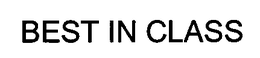 BEST IN CLASS trademark