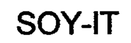 SOY-IT trademark
