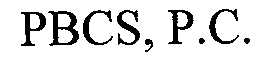 PBCS, P.C. trademark