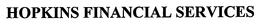 HOPKINS FINANCIAL SERVICES trademark