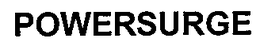 POWERSURGE trademark