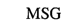 MSG trademark