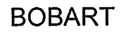 BOBART trademark