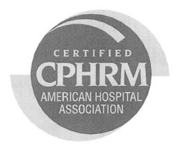 CERTIFIED CPHRM AMERICAN HOSPITAL ASSOCIATION trademark