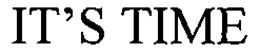 IT'S TIME trademark