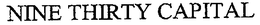 NINE THIRTY CAPITAL trademark