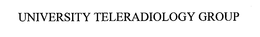UNIVERSITY TELERADIOLOGY GROUP trademark