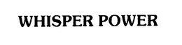 WHISPER POWER trademark