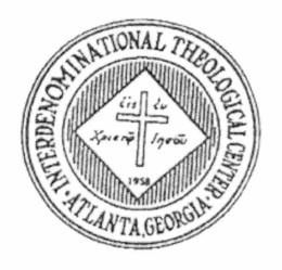 · INTERDENOMINATIONAL THEOLOGICAL CENTER · ATLANTA, GEORGIA 1958 trademark