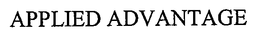 APPLIED ADVANTAGE trademark