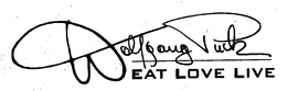 WOLFGANG PUCK EAT LOVE LIVE trademark