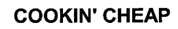 COOKIN' CHEAP trademark