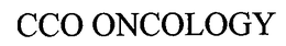 CCO ONCOLOGY trademark