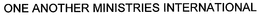 ONE ANOTHER MINISTRIES INTERNATIONAL trademark