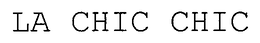 LA CHICA CHIC, INC. trademark