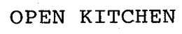 OPEN KITCHEN trademark