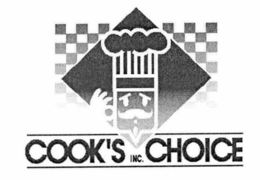 COOK'S INC. CHOICE trademark