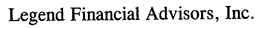 LEGEND FINANCIAL ADVISORS, INC. trademark