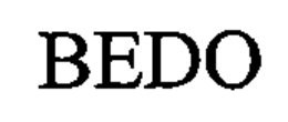 BEDO trademark