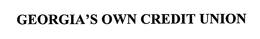 GEORGIA'S OWN CREDIT UNION trademark
