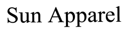 SUN APPAREL trademark
