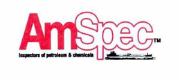 AMSPEC INSPECTORS OF PETROLEUM & CHEMICALS trademark