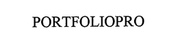 PORTFOLIOPRO trademark