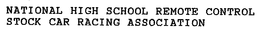 NATIONAL HIGH SCHOOL REMOTE CONTROL STOCK CAR RACING ASSOCIATION trademark