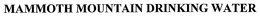 MAMMOTH MOUNTAIN DRINKING WATER trademark