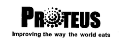 PROTEUS IMPROVING THE WAY THE WORLD EATS trademark