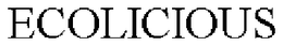 ECOLICIOUS trademark