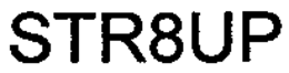 STR8UP trademark