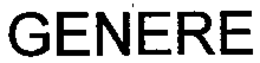 GENERE trademark