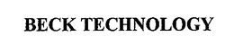 BECK TECHNOLOGY trademark