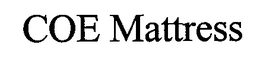 COE MATTRESS trademark