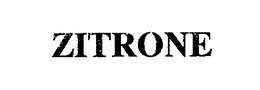 ZITRONE trademark