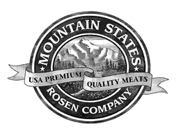MOUNTAIN STATES ROSEN COMPANY USA PREMIUM QUALITY MEATS trademark