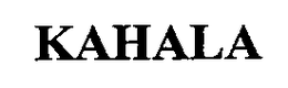 KAHALA trademark