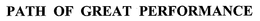 PATH OF GREAT PERFORMANCE trademark