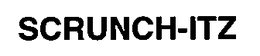 SCRUNCH-ITZ trademark