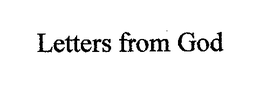 LETTERS FROM GOD trademark
