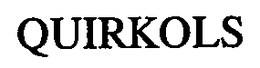 QUIRKOLS trademark