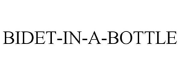 BIDET-IN-A-BOTTLE trademark