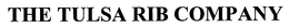 THE TULSA RIB COMPANY trademark