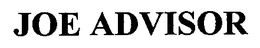 JOE ADVISOR trademark