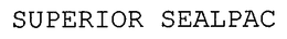 SUPERIOR SEALPAC trademark
