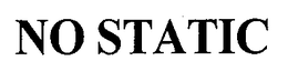 NO STATIC trademark