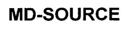 MD-SOURCE trademark
