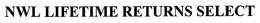 NWL LIFETIME RETURNS SELECT trademark
