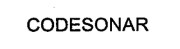 CODESONAR trademark